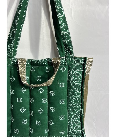 Bandana Tote - COTTAGE CORE - VERDONE E OLIVA