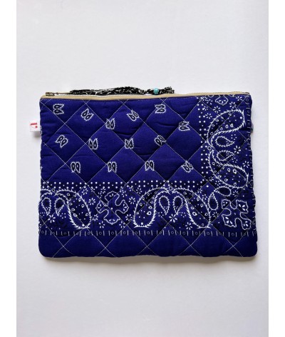 POCHETTE CLUTCH - SAPORE DI MARE - AZZURRO E BLU