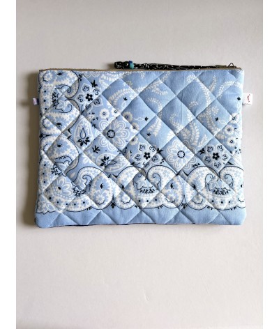 POCHETTE CLUTCH - SAPORE DI MARE - AZZURRO E BLU