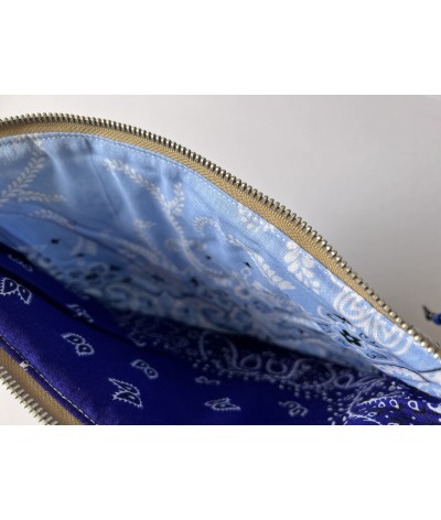 POCHETTE CLUTCH - SAPORE DI MARE - AZZURRO E BLU