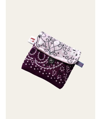 Bandana Mini Pocket - VIOLA E LILLA