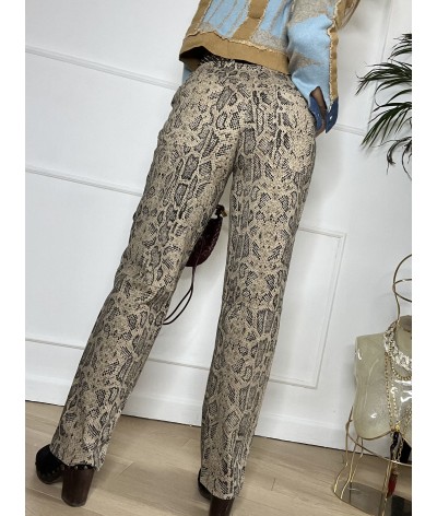 Pantalone NEWYORKER - pitonato come se fosse nude