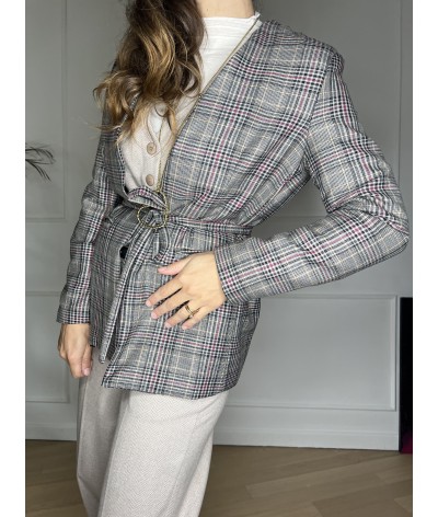 Blazer a quadri - eleganza moderna