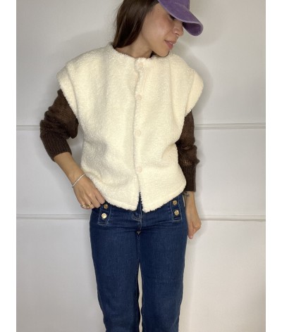 Gilet teddy AMELIA